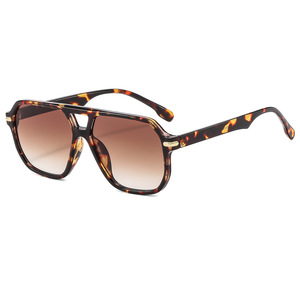 Gafas de Sol Psn Pilot Rectangulares con Montura Completa UV400 Unisex para Exteriores, Gafas de Moda para Adultos - Product Image 3
