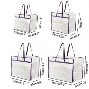 Bolsa de Plástico Transparente para Mudanza de Ropa - Product Image 4