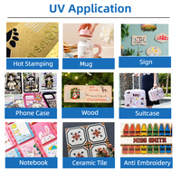 Impresora UV Profesional A3 para Carcasas de Teléfono, Impresión Personalizada, Máquina Plana UV 5070 con Sistema de Circulación de Tinta Blanca