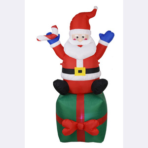 Indoor&amp;outdoor Use <strong>Inflatable</strong> Christmas Tree with Dog&amp;Santa <strong>Inflatable</strong> <strong>Xmas</strong> Tree <strong>Decoration</strong> Wholesale - Product Image 3