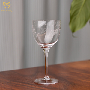 Bicchieri da Cocktail Vintage Art Deco Nick and <span class=keywords><strong>Nora</strong></span>, Calici da Vino con Stelo Liscio Inciso, 6 once - Product Image 2