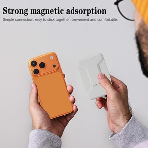 Quality multifunction N52 strong magnet bracket wallet phone stand magnetic card bag <b>folding</b> holder support for mobile phone - Product Image 5