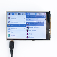 Ahududu Pi 3.5 inç TFT LCD modül ekran dayanıklı dokunmatik panel ekran 320RGB * 480 tüm ahududu Pi ekran