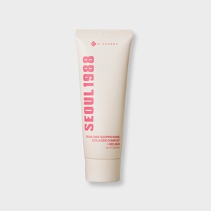[K-SECRET] Masque raffermissant de nuit Seoul 1988 avec collagène repulpant et adoucissant les pores à base de haricot rouge pour une peau éclatante 100ml - Product Image 1