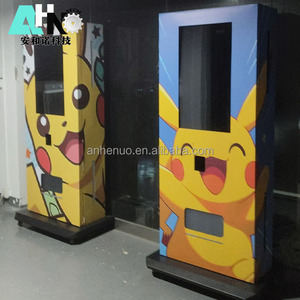 Distributeur automatique sur le thème Pokémon pour <span class=keywords><strong>magasin</strong></span> de détail, grande capacité, paiement par pièces/billets/cartes de crédit pour salle de jeux - Product Image 5