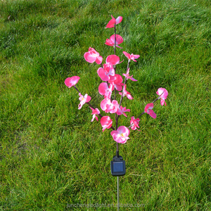 Sản Phẩm Mới <span class=keywords><strong>7</strong></span> Màu Thay Đổi Đèn Năng Lượng Mặt Trời Hoa Lan Hồ Điệp Đèn <span class=keywords><strong>Led</strong></span> Đèn Lồng Đèn Lồng Đầy Màu Sắc Đèn Cỏ - Product Image 6