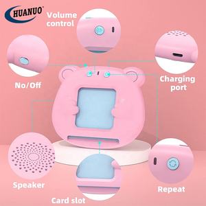 Niños aprendiendo juguetes Montessori con 224 máquina de lectura de <span class=keywords><strong>palabras</strong></span> a la vista <span class=keywords><strong>español</strong></span> e inglés tarjetas Flash parlantes juguetes de aprendizaje - Product Image 3