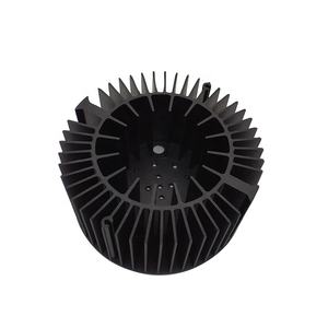 مصنع مخصص 30 واط/50 واط/واط قابل للاستبدال ، مشعاع أسود دائري الجسم النحاس النهاية مصباح منزلي - Product Image 3