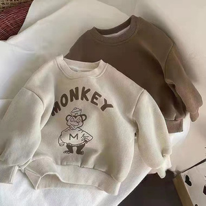 <span class=keywords><strong>Ropa</strong></span> de otoño para niños pequeños de 1 a 6 años, <span class=keywords><strong>ropa</strong></span> con estampado de letras en color liso, jersey de manga larga, sudaderas para niños, prendas de vestir exteriores, conjuntos - Product Image 5