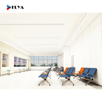 Solution d'assise Flya Mix Colours : Chaise d'aéroport, Siège d'attente public, Banc de salon, Siège d'attente pour hôpital