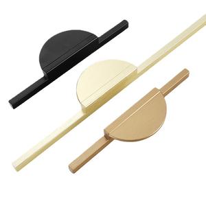 Tiradores Modernos y Sencillos de Aleación de Aluminio en Gris Dorado para Puertas de Armarios de Cocina, Cajones, Dormitorios y Baños - Product Image 2