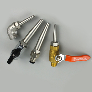 New thép không gỉ tuyến tính vòi phun bên ngoài chủ đề chỉ thổi không khí & cột nước xả vòi phun - Product Image 6