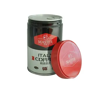 New Product Round Coffee Packaging Tin Can