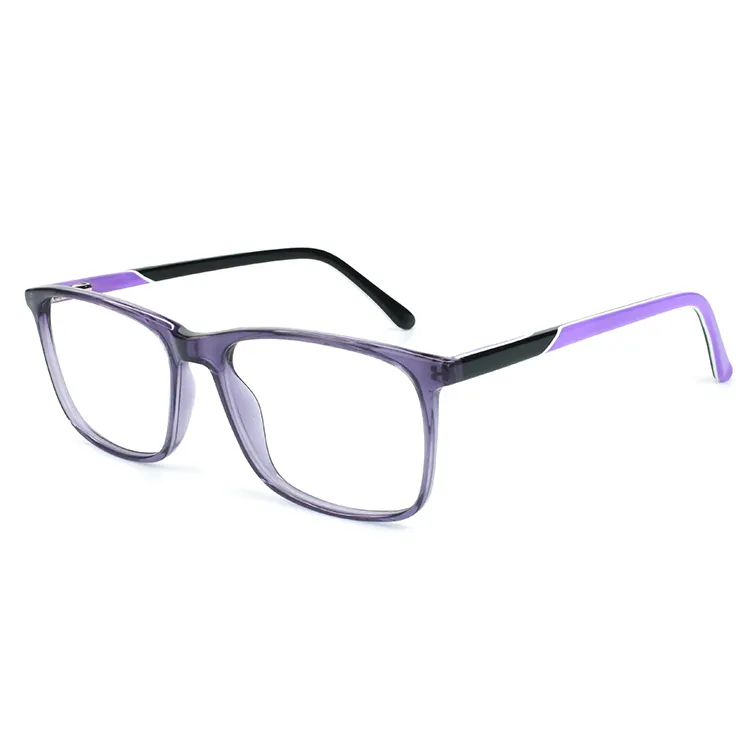 फैशन यूनिसेक्स एसीटेट चौकोर आकार तस्वीर ऑप्टिकल eyewear कांच के फ्रेम
