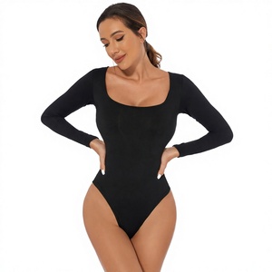 Combinaison pour femme Collin, coupe ajustée, manches longues, polyester/coton, automne - Product Image 1