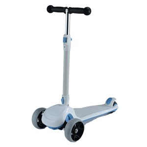 สกู๊ตเตอร์เด็ก สีเหลืองน้ำเงิน พับได้ ปรับความสูงได้ 1-12 ปี สกู๊ตเตอร์แบบมีแป้นเหยียบ สำหรับเด็กและวัยรุ่น - Product Image 5