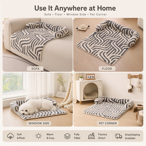 Housse de <span class=keywords><strong>canapé</strong></span> <span class=keywords><strong>anti</strong></span>-rayures pour animaux de compagnie, lavable, antidérapante, <span class=keywords><strong>protection</strong></span> de meubles pour chats et chiens - Product Image 2
