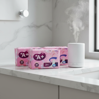 Protège-slips féminins en coton biologique respirant pour femmes My A+ 180 mm, super absorbants, jetables dans les toilettes, fabriqués au Fujian