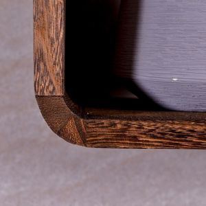 Étagère murale rectangulaire en bois massif de style chinois, support de rangement polyvalent pour salon, service à thé, support à fleurs - Product Image 4