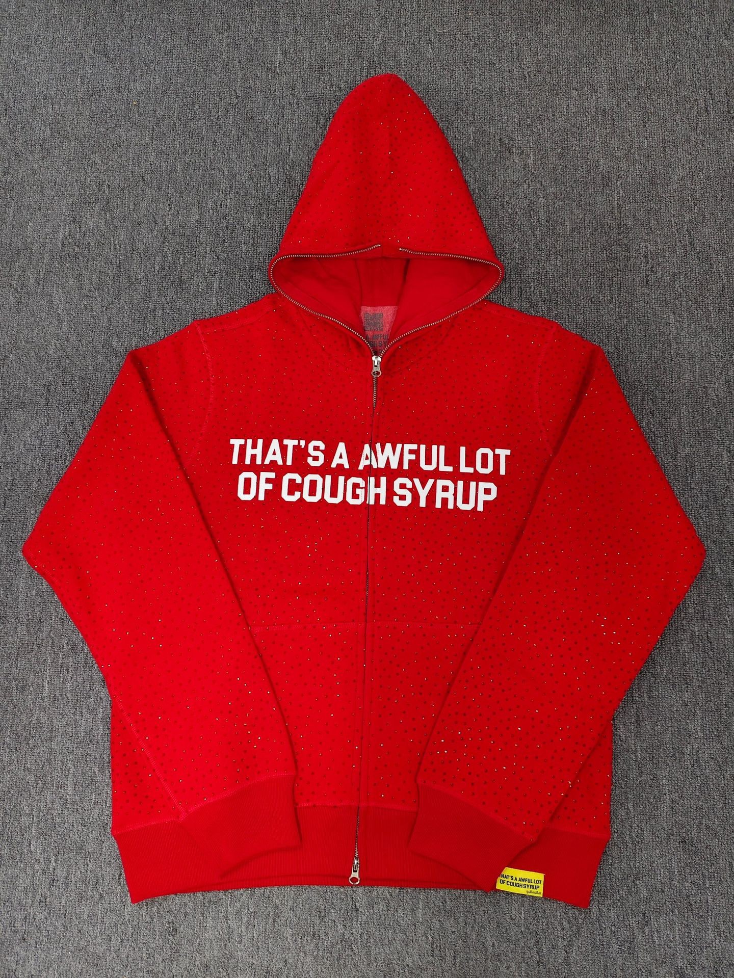 Red zipper