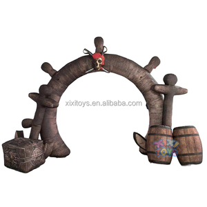 <span class=keywords><strong>Ballon</strong></span> gonflable personnalisé de porte d'<span class=keywords><strong>arche</strong></span> de <span class=keywords><strong>pirate</strong></span> de parc d'attractions extérieur de XIXI JOUETS pour des événements de parties - Product Image 1