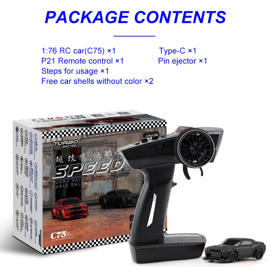 C75 negro
