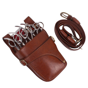 กระเป๋าใส่กรรไกรสำหรับร้านตัดผมขายส่ง สำหรับช่างทำผม เข็มขัดใส่อุปกรณ์ร้านเสริมสวย เข็มขัดตัดผม ซองใส่กรรไกรสำหรับช่างทำผม - Product Image 5