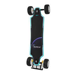 Patineta Eléctrica Todoterreno con Tabla Larga y Neumáticos Anchos - Product Image 1