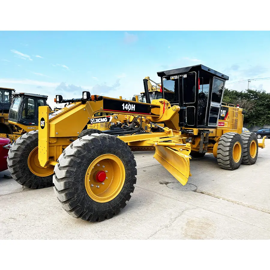 Niveleuse à moteur CAT 140H Niveleuse d'occasion Caterpillar d'occasion Niveleuse à moteur d'occasion Cat 140H