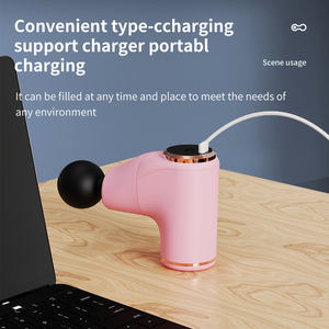 2024년 인기 판매 고출력 휴대용 무선 바디 심부 조직 미니 마사지건 근막건 진동 근육 이완기 - Product Image 5