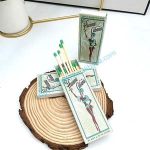 Allumettes de bougie parfumée en bois, allumettes de cadeaux imprimées personnalisées, allumettes de luxe au design coloré - Product Image 2