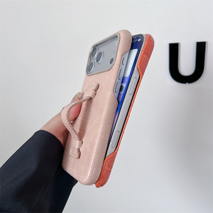 Funda de Teléfono Móvil de Cuero con Diseño de Personajes de Dibujos Animados de Lujo, a Prueba de Golpes, con Tarjetero, para iPhone 18 17 16 15 14 Pro Max 13 12 11 - Product Image 3