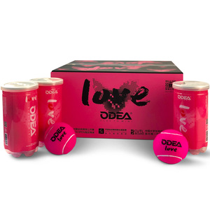 Balles de <span class=keywords><strong>tennis</strong></span> ODEA Honor ITF Premium rose, service personnalisé OEM pour les tournois professionnels - Product Image 6