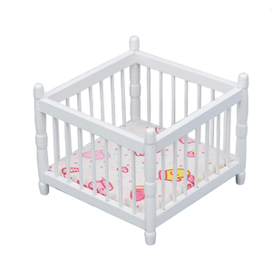 Kit d'accessoires pour maison de poupées DIY miniature 1:12 en bois style jouet avec chaises commode tiroir vente en gros - Product Image 1