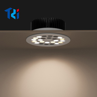 Télécommande de température de couleur personnalisée 24W, lumière LED rotative d'affichage de bijoux de 48W pour armoire à bijoux armoire à montres de marque
