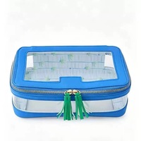 Sac de rangement MAHJ Mahjong avec fenêtre transparente en PVC, beau et pratique, le dernier modèle de sac de rangement