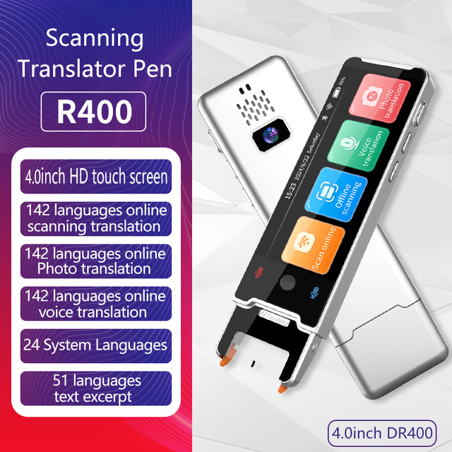 Factory Wholesale Smart AI Scanning Pen English Translation Reading Pen Education Dictionary Scanner for Students Learning