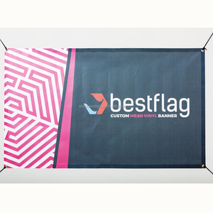Striscione in Rete PVC Stampato Digitalmente, Impermeabile e Traspirante, per Esposizioni ed Eventi Commerciali all'Aperto - Product Image 5