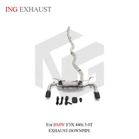 Système d'échappement Cat-Back Valvetronic en acier inoxydable ING pour BMW F3X 440i 3.0T |   Pièces de tuning haute performance en gros