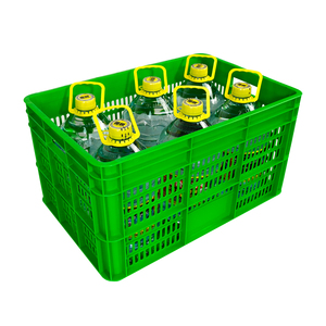 Nhựa Stackable giỏ lưới PP PE 600*400*320 mét tùy chỉnh giỏ nhựa rau Crate - Product Image 4