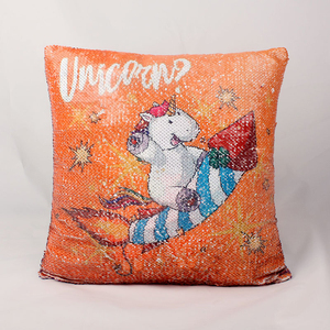 Custom Blank Sublimation Two Sided <strong>Sequin</strong> Pillow Case Home Decorative Magic <strong>Cushion</strong> Pillow - Product Image 5