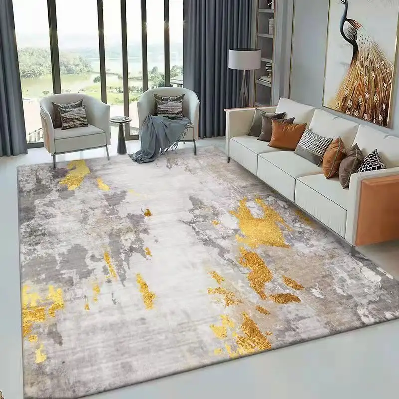 Fabrication chinoise Designer tapis et tapis sol motif moderne polyester impression 3d tapis salon avec prix pas cher