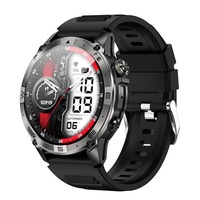 Smartwatch HK08 con Display OLED in TPU, GPS per Esterni, Ricarica Magnetica, Cassa in Lega di Alluminio, Bussola, Contapassi e Monitoraggio della Frequenza Cardiaca