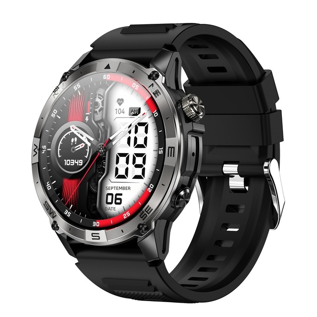 Cross-border HK08 Smartwatch TPU OLED Display Outdoor GPS Magnetic Charging Aluminum Alloy Case Compass Step Counting Heart Rate