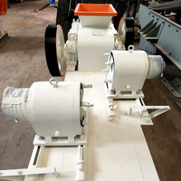 Broyeur à double rouleaux électrique à moteur AC haute productivité, capacité maximale de 100 t/h pour le concassage de pierre et de charbon