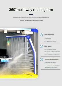 Máquina de Lavado de Autos Totalmente Automática, Equipo de Lavado de Autos Sin Asistencia, Equipo Inteligente de Gran Tamaño para Lavado de Autos, Máquina Todo en Uno - Product Image 4