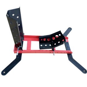 Support de réparation de moto, support de stationnement pour moto, support de moto, avec étagère de rangement pour roues avant et arrière - Product Image 2