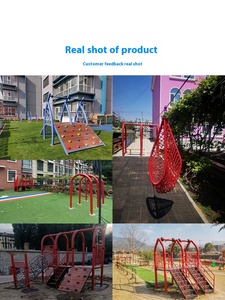 Trẻ em sân chơi ngoài trời Zip thiết bị dòng cho đào tạo cảm giác trên không Trường Mẫu Giáo thể dục thể chất thiết bị giải trí - Product Image 3