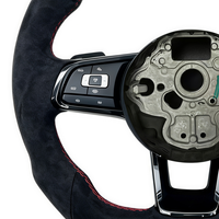 Volant avec palettes de changement de vitesse pour VW Golf GTI 7 Mk7 7,5 7R R Mk7R Audi A3 8V Jetta Tiguan Accessoires