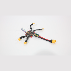 ตัวควบคุมความเร็วอิเล็กทรอนิกส์สำหรับโดรนแข่ง FPV แบบ 4-in-1 พร้อมตัวเก็บประจุพลังงาน - Product Image 1